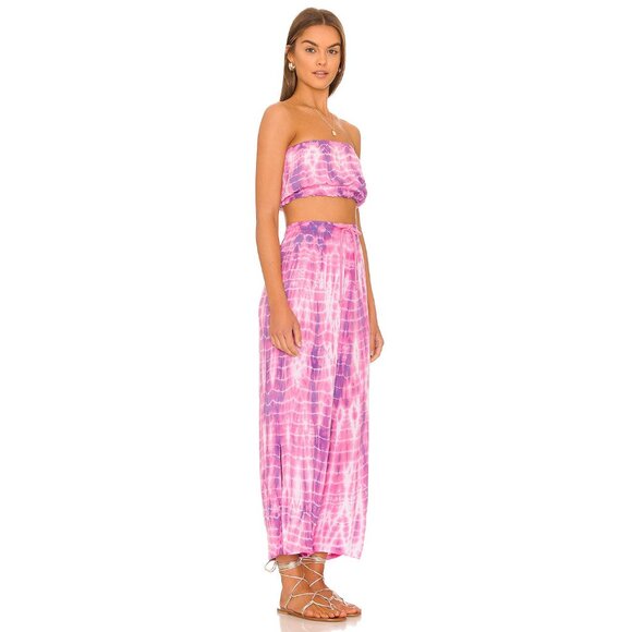 Tiare Hawaii Heatwave Pants Pink & Gray Leo - Picture 2 of 6